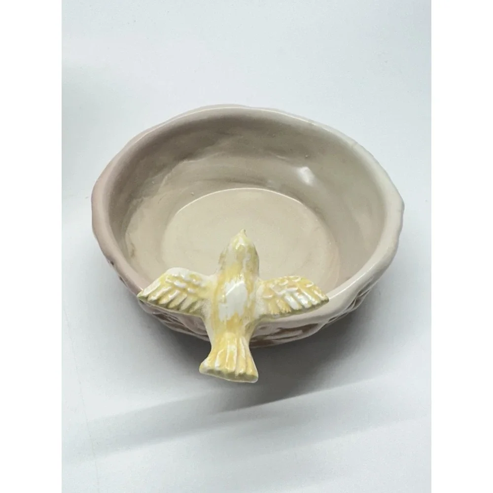 RETIRED Scentsy Nature's Haven Bird Nest Full Size Wax Warmer 7